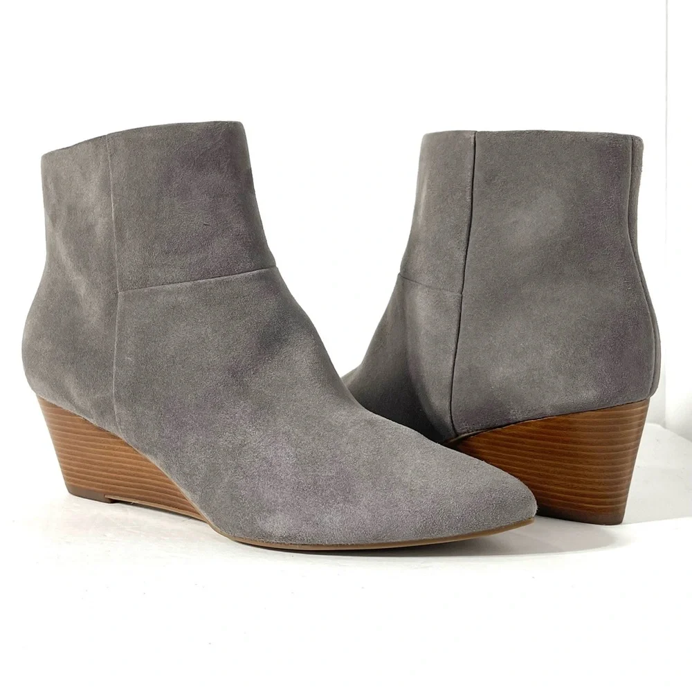 Cole Haan Eneida Wedge Bootie Ankle Boot Size 8.5B - Picture 1 of 12